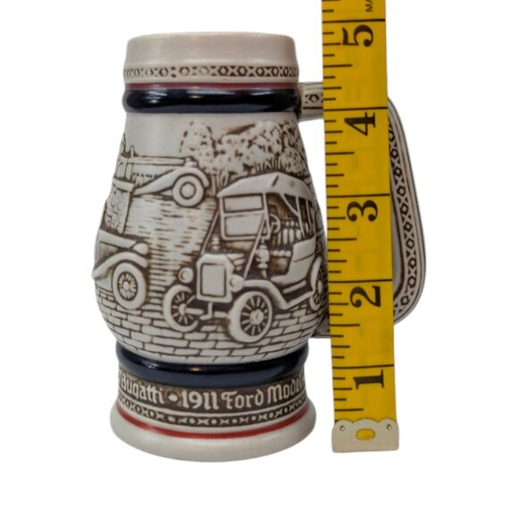Vtg Avon Car Classics Ceramic Stein Cream Ford Model T 1982 with Box 5" - Picture 11 of 14